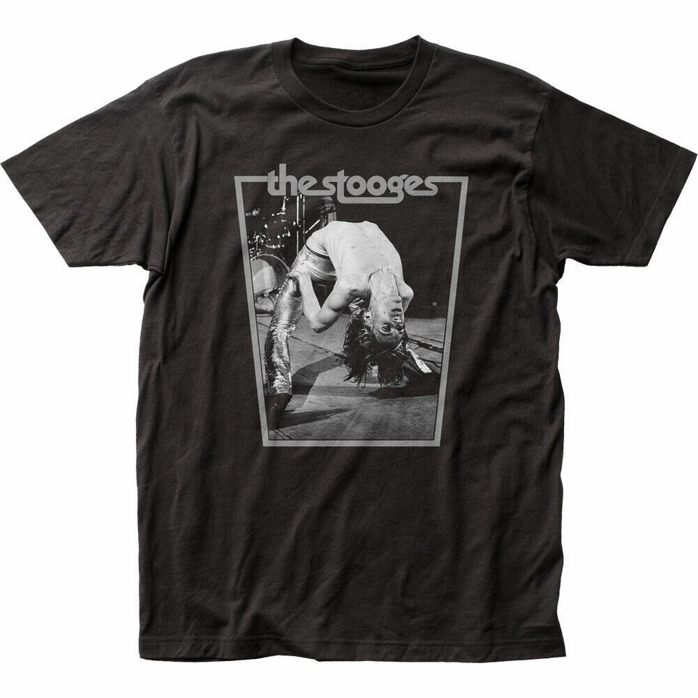 Iggy Bend T Shirt Rock N Roll Music Band Stooges